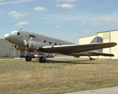 Vista laterale di un C-47