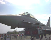 Eurofighter "Typhoon" in mostra statica