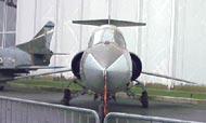 F-104 al museo dell'Aeronautica Militare di Vigna di Valle (Roma)