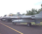 F-16B dell'Aeronautica Militare