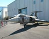 Vista a tre quarti di un F-104 G al museo dell'Aeronautica Militare di Vigna di Valle (Roma). Questa immagine s'ingrandisce in una nuova finestra