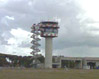 Veduta d'insieme della torre di controllo dell'aeroporto di Pratica di Mare, vicino Roma. Questa immagine s'ingrandisce in una nuova finestra