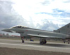 Eurofighter "Typhoon" al rullaggio prima del decollo. Questa immagine s'ingrandisce in una nuova finestra