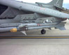 Missile aria-aria installato su di un AV8 "Harrier". Questa immagine s'ingrandisce in una nuova finestra