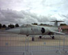 Vista a tre quarti di un F-104 ASAM dell'Aeronautica Militare. Questa immagine s'ingrandisce in una nuova finestra