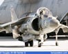 AV-8B Harrier II visto frontalmente. Questa immagine s'ingrandisce in una nuova finestra