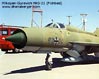 MiG-21 fermo in piazzola. Questa immagine s'ingrandisce in una nuova finestra
