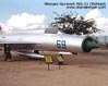 MiG-21 fermo in esposizione. Questa immagine s'ingrandisce in una nuova finestra