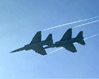 Una coppia di Mirage F.1 in volo, © FreeFoto.com. Questa immagine s'ingrandisce in una nuova finestra